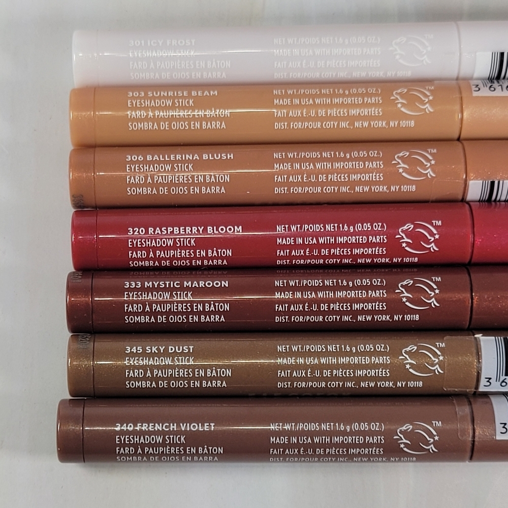 CoverGirl Clean Eye Color & L'Oréal Le Shadow Eyeshadow Stick Bundle NEW! - Picture 9 of 14